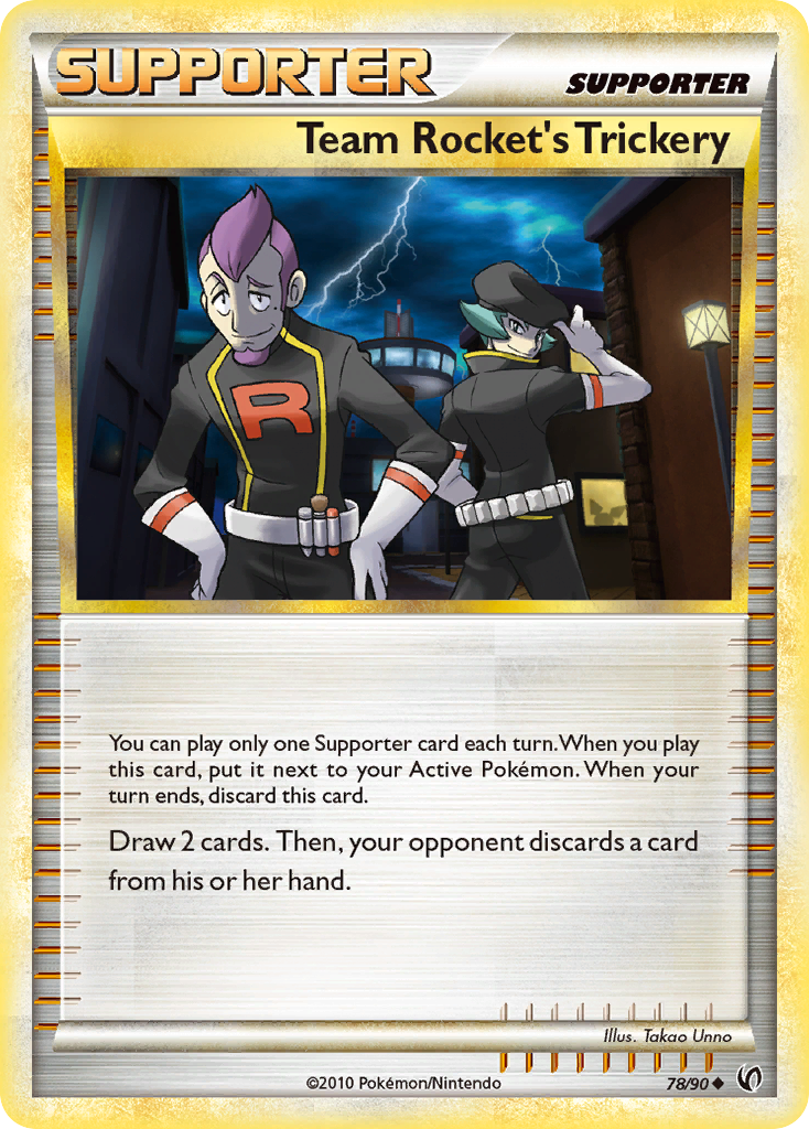 Team Rocket's Trickery (78/90) [HeartGold & SoulSilver: Undaunted]