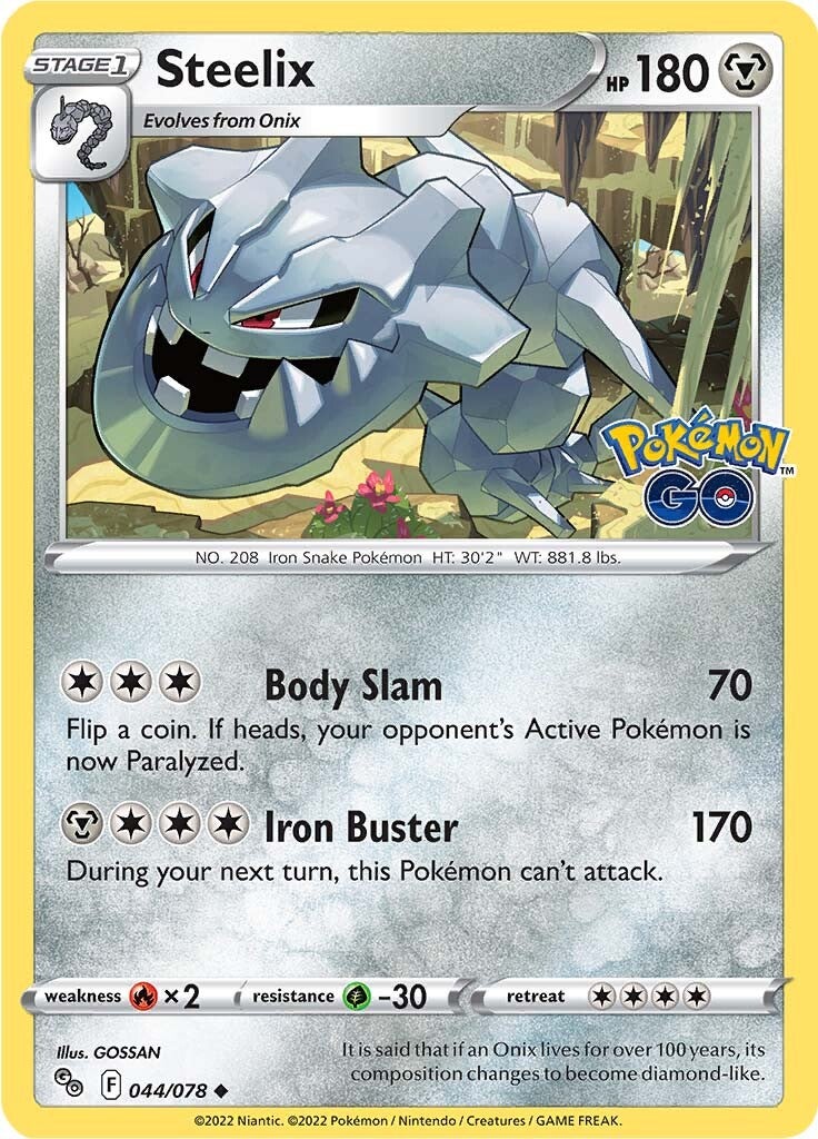 Steelix (044/078) [Pokémon GO]