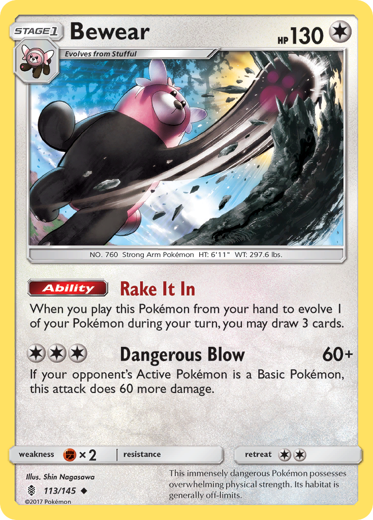 Bewear (113/145) [Sun & Moon: Guardians Rising]