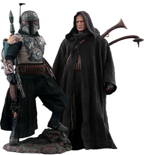 Boba Fett (Deluxe Version) Sixth Scale Collectible Figure Set - Star Wars: The Mandalorian (Hot Toys)