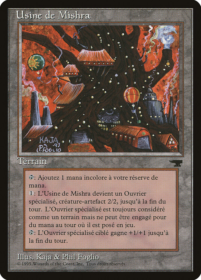 Mishra's Factory (French) - "Usine de Mishra" [Renaissance]