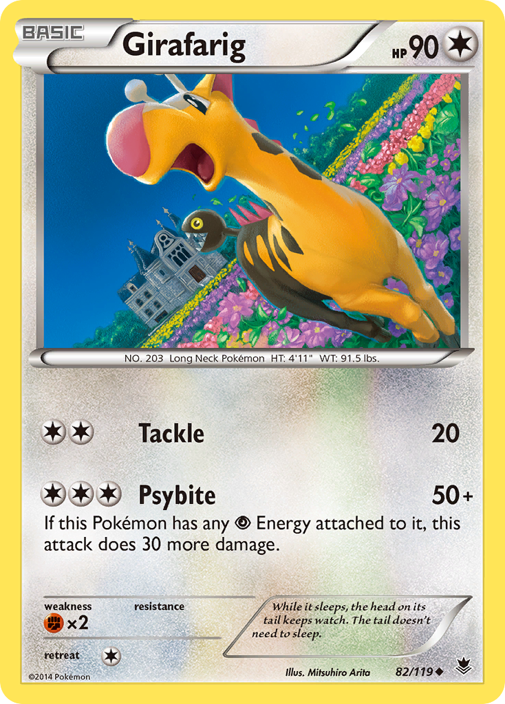 Girafarig (82/119) [XY: Phantom Forces]