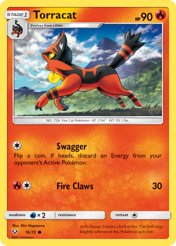 Torracat (16/73) [Sun & Moon: Shining Legends]