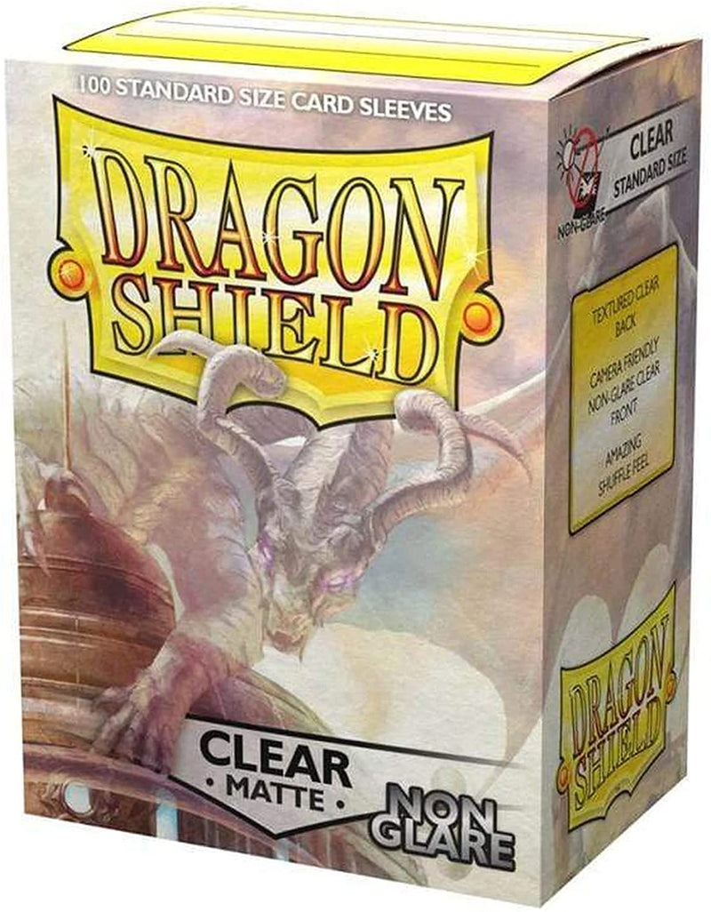 Dragon Shield Clear Matte Non-Glare 100ct
