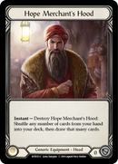 Hope Merchant's Hood [WTR151-C] (Welcome to Rathe)  Alpha Print Normal