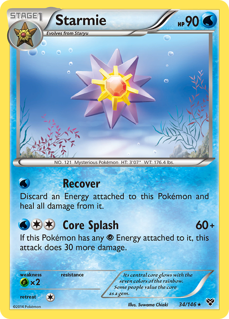 Starmie (34/146) [XY: Base Set]