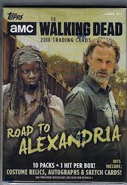 2018 Topps The Walking Dead - Road to Alexandria Hobby Pack