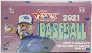 2021 Topps Heritage Minor League Baseball Hobby Box