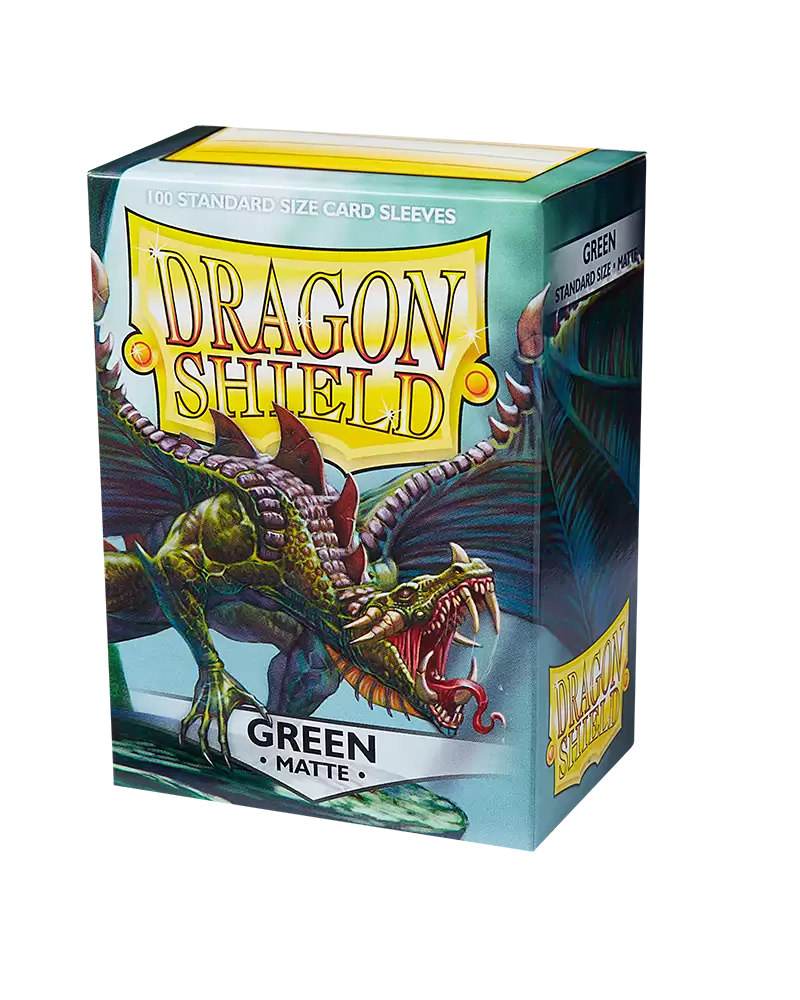 Dragon Shield Green Matte 100ct