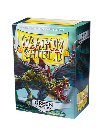 Dragon Shield Green Matte 100ct