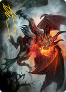 Piru, the Volatile Art Card (Gold-Stamped Signature) [Modern Horizons 2 Art Series]