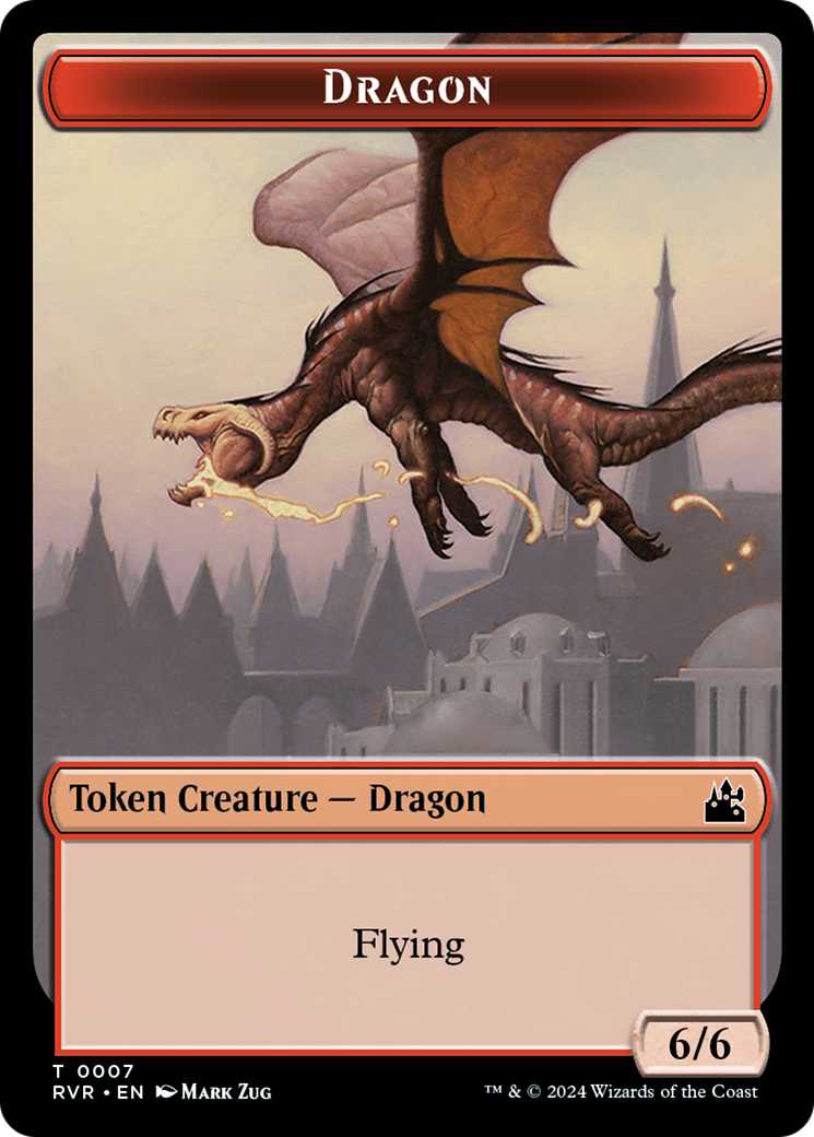 Dragon Token [Ravnica Remastered Tokens]