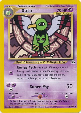 Xatu (52/75) [Neo Discovery Unlimited]