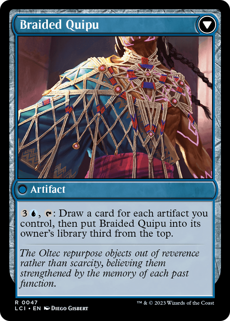 Braided Net // Braided Quipu [The Lost Caverns of Ixalan]
