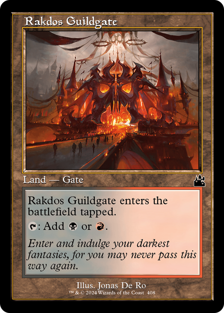 Rakdos Guildgate (Retro Frame) [Ravnica Remastered]