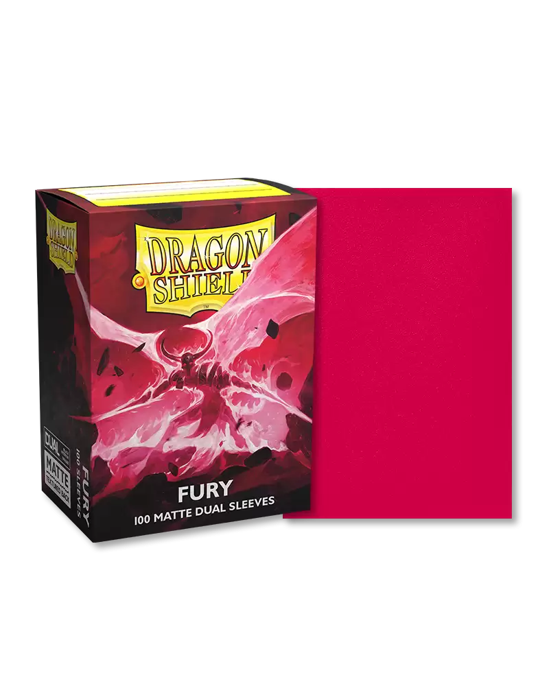 Dragon Shield Matte Dual Sleeves 100 Ct. (Fury)