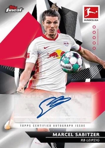 2020-21 Topps Finest Bundesliga Soccer Hobby Box