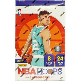 2020-21 Panini NBA Hoops Basketball Hobby Box