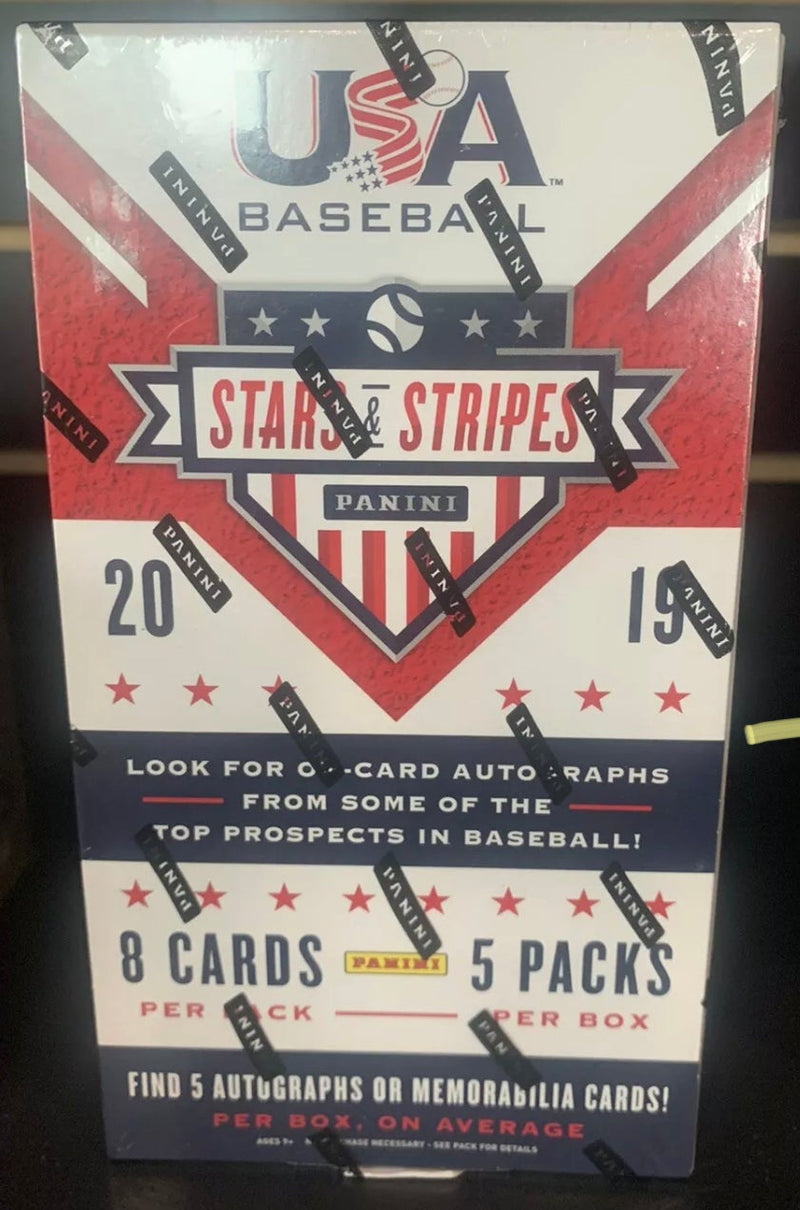 2019 Panini Stars and Stripes Baseball Hobby Box