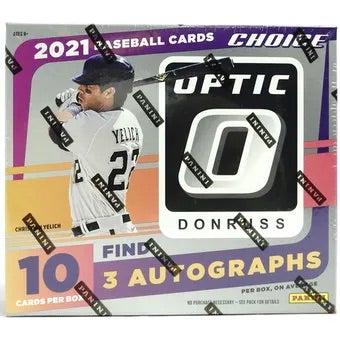 2021 Panini Donruss Optic Choice Baseball Box