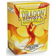 Dragon Shield Yellow Matte 100ct
