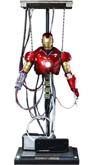 Iron Man Mark III (Construction Version) Sixth Scale Figure - Iron Man - Reissue (Hot Toys)