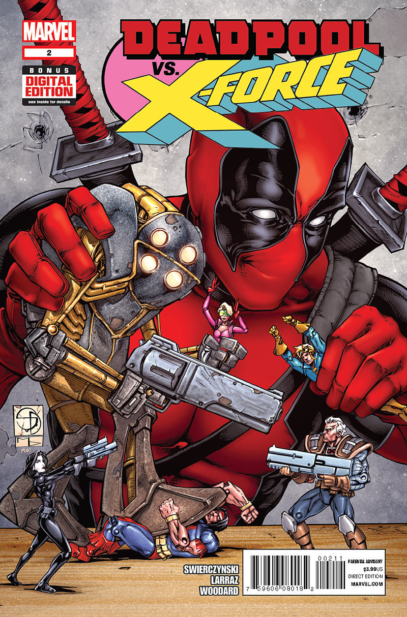 DEADPOOL VS X-FORCE