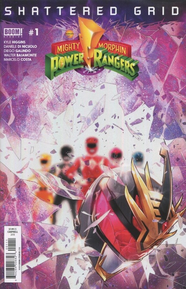 MIGHTY MORPHIN POWER RANGERS SHATTERED GRID