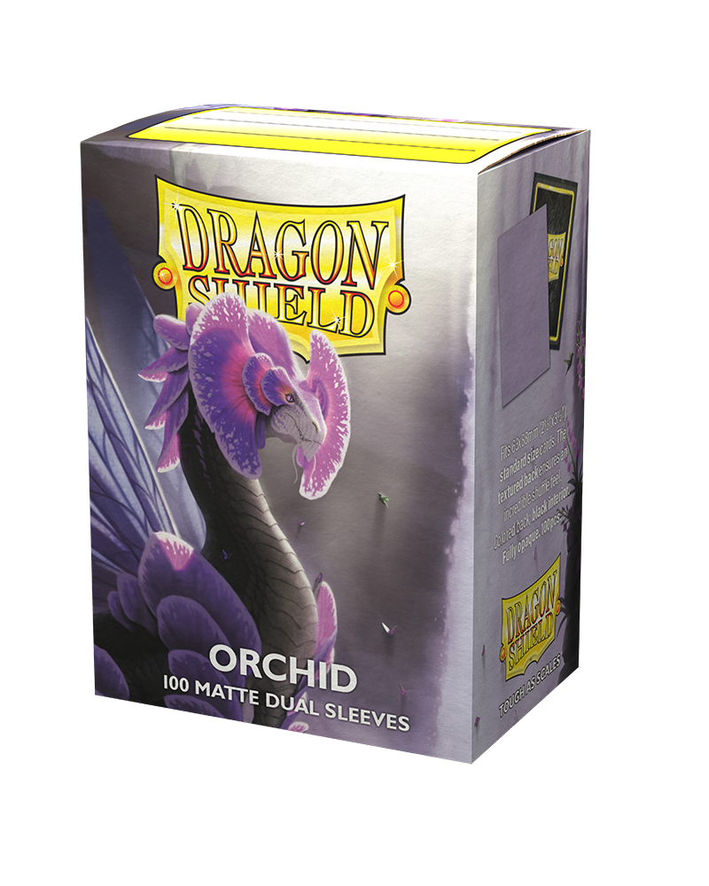 Dragon Shield Matte Dual Sleeves 100 Ct. (Orchid)