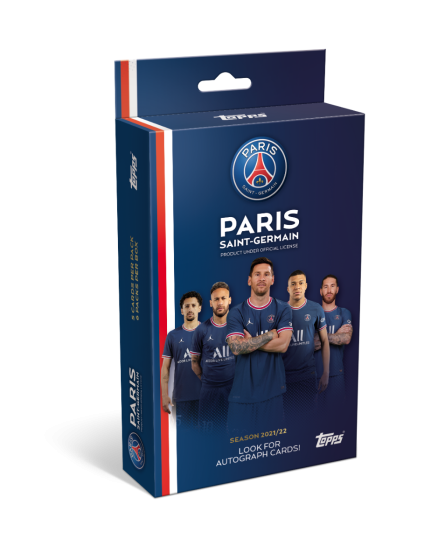 2021/22 Topps Paris Saint-Germain PSG Soccer Team Set
