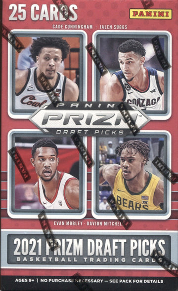 2021-22 Panini Prizm Collegiate Draft Picks Basketball Cereal Box