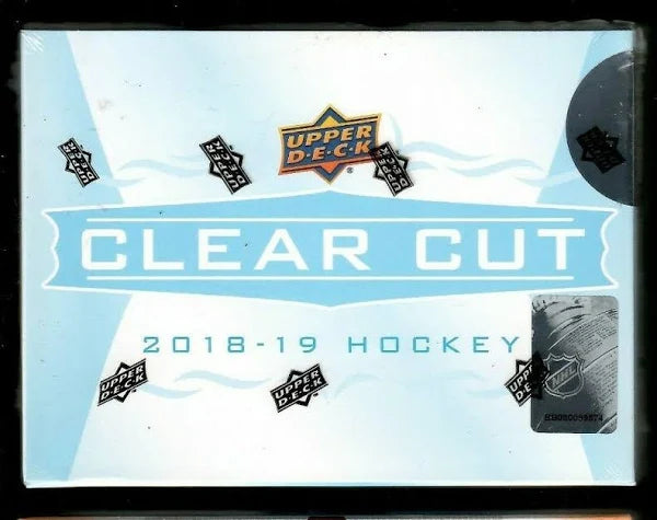 2018/19 Upper Deck Clear Cut Hockey Hobby Box