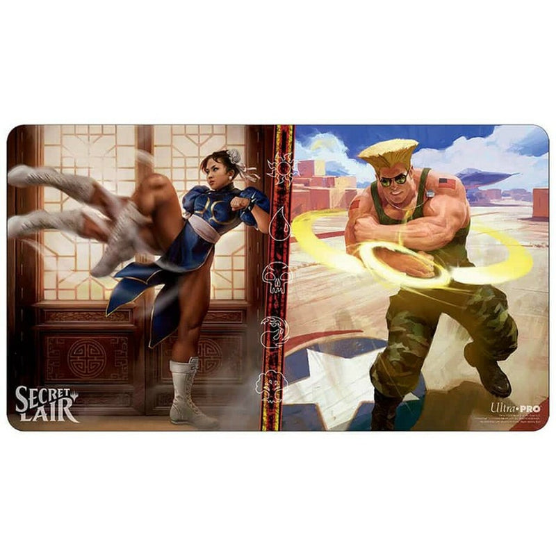 Ultra Pro Playmat: MTG Secret Lair X Street Fighter - Chun-Li & Guile