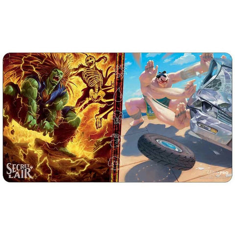 Ultra Pro Playmat: MTG Secret Lair X Street Fighter - Blanka & E. Honda